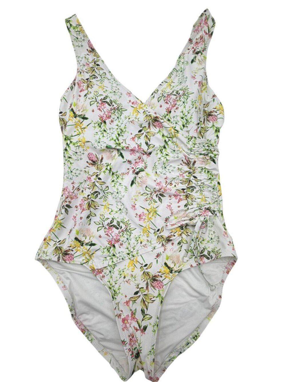 Nip Tuck Joanne Floral Twist Front Swimsuit